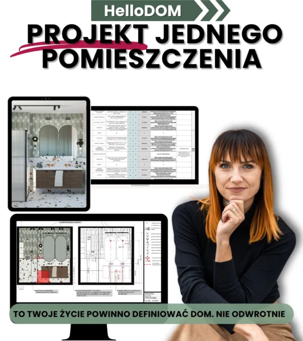 HelloDOM - PROJEKT JEDNEGO POMIESZCZENIA